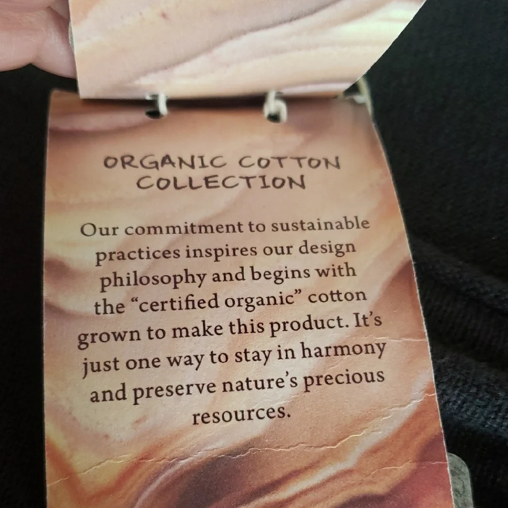 Prana 100% Organic Cotton Charcoal Knit Top,zise Xl. - Picture 3 of 10